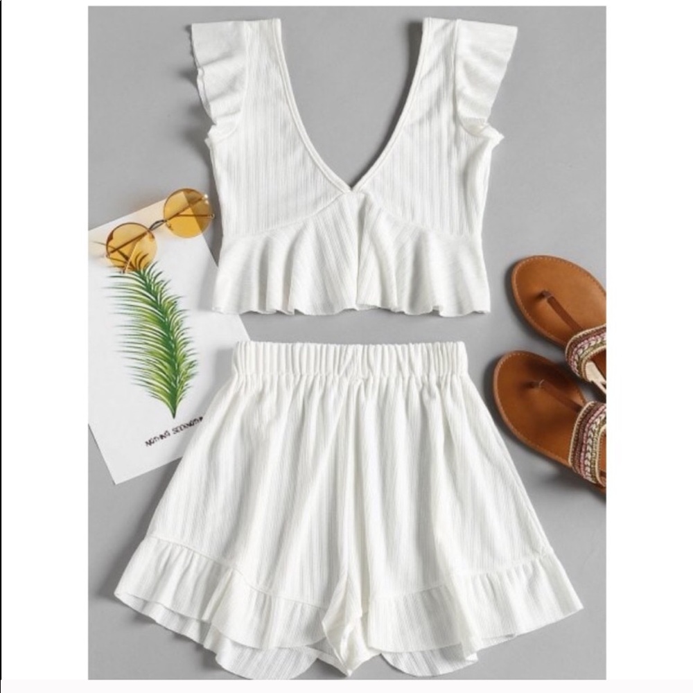 Top and Shorts Set